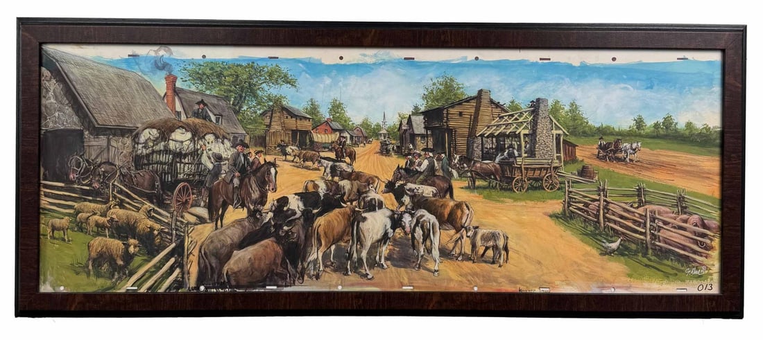 Guy Deel Farmers Painting (1 of 8)