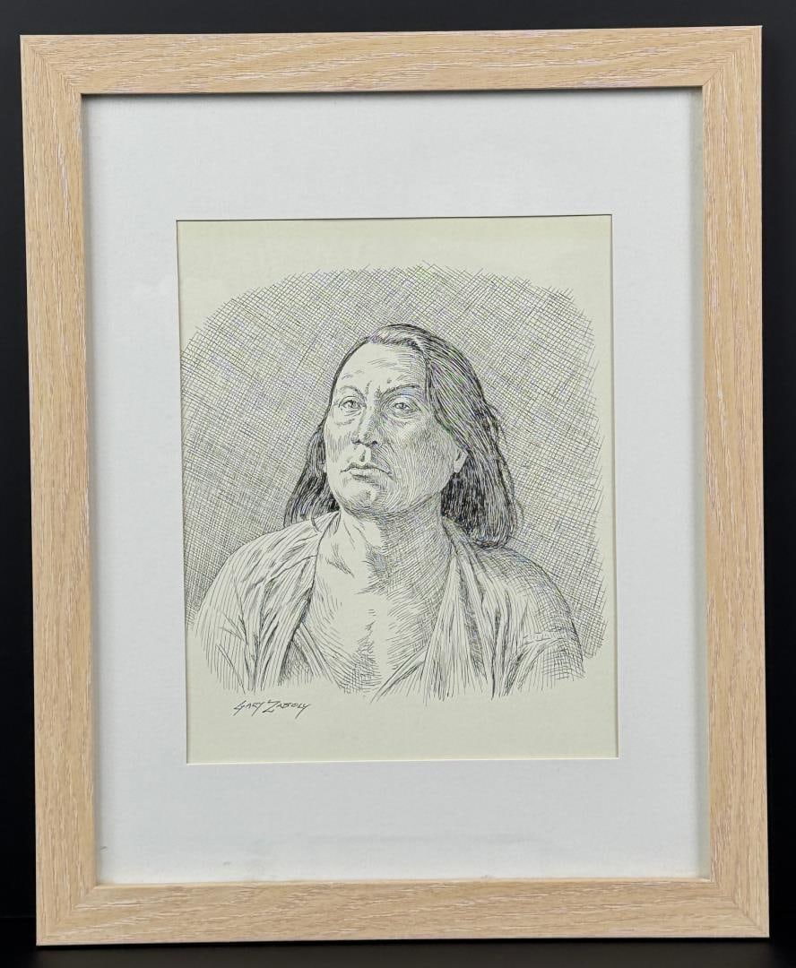 Gary Zaboly Conqueror of Custer Drawing (1 of 5)