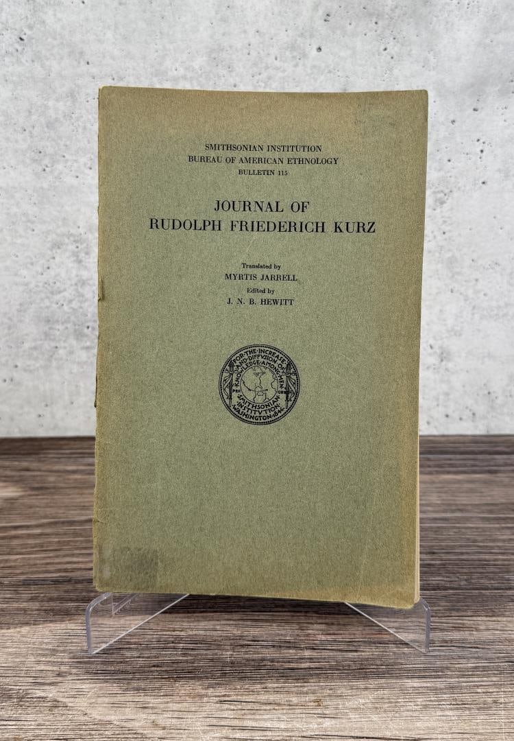 Journal of Rudolph Freiderich Kurz: 1937