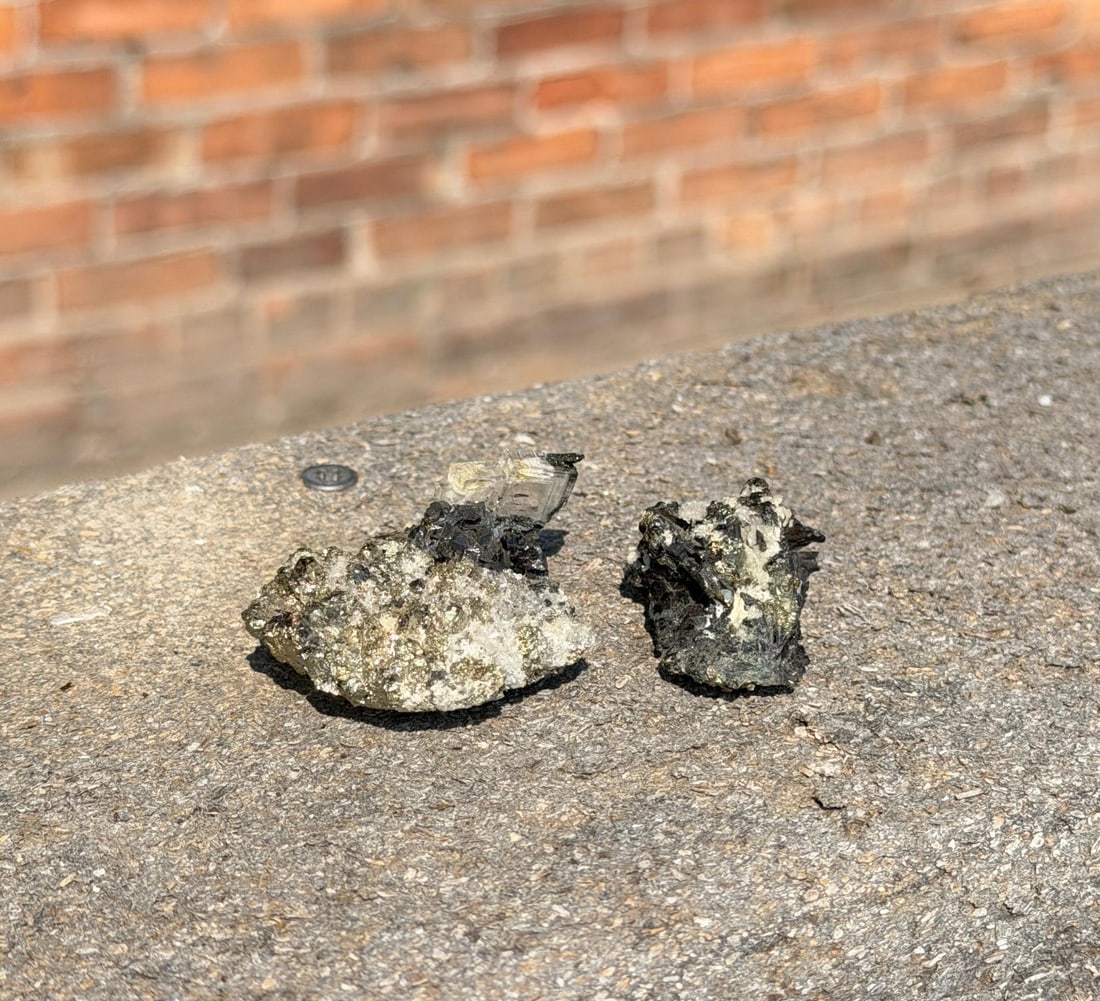 Montana Chalcopyrite Sphalerite Mineral Specimens (1 of 4)