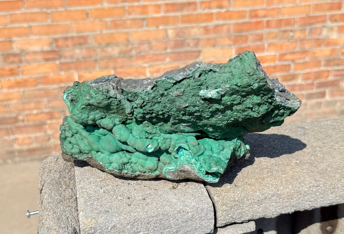 Botryoidal Malachite Azurite Mineral Specimen (1 of 4)
