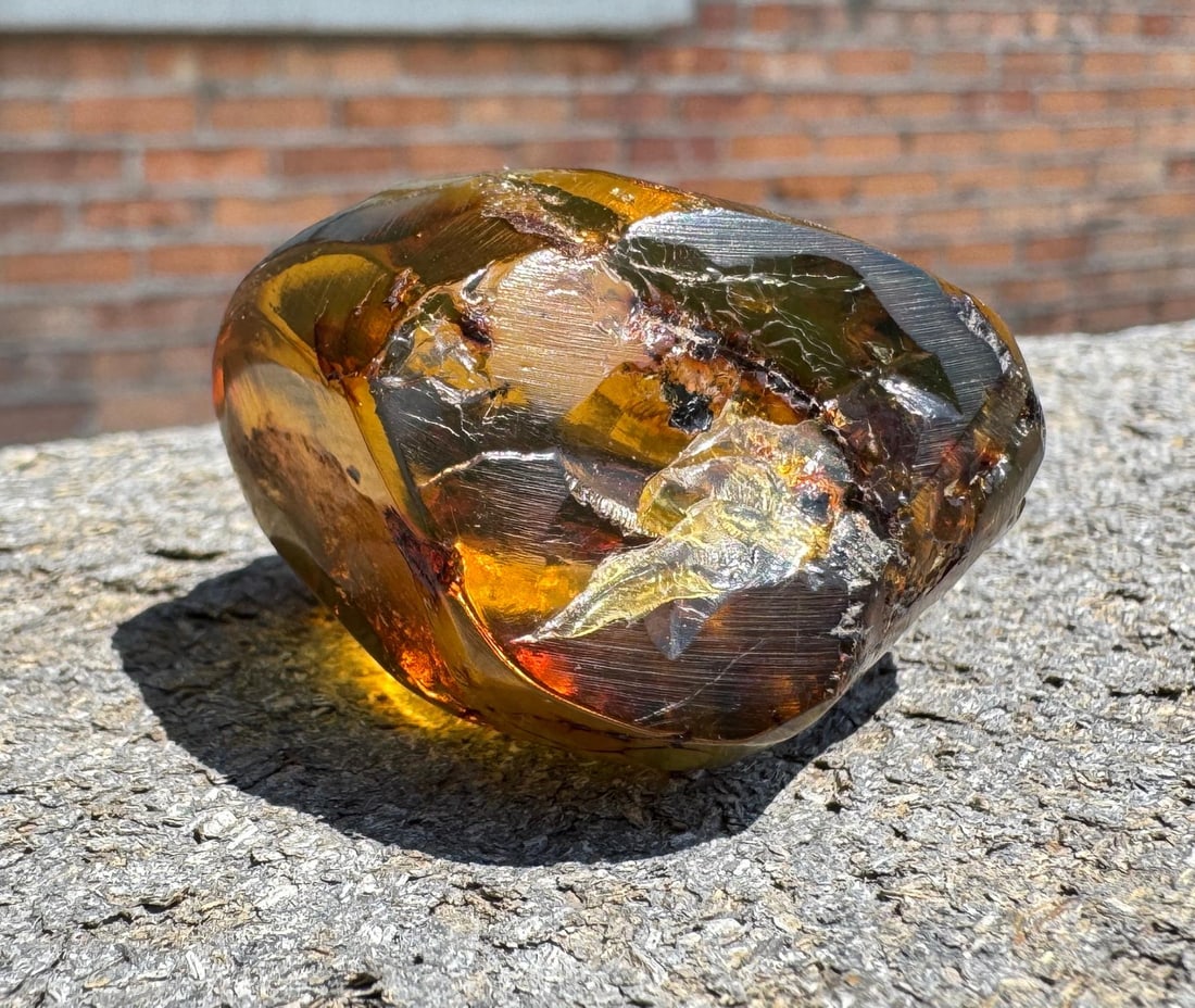 Raw Baltic Amber Nugget - 2