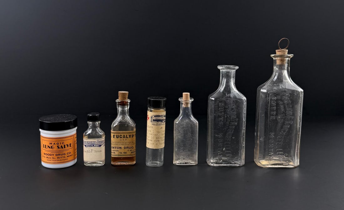 Butte Montana Pharmacy Drug Store Bottles (1 of 11)