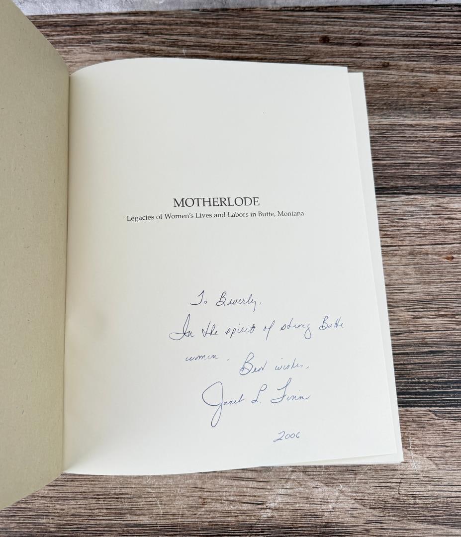 Motherlode Author Signed - 4