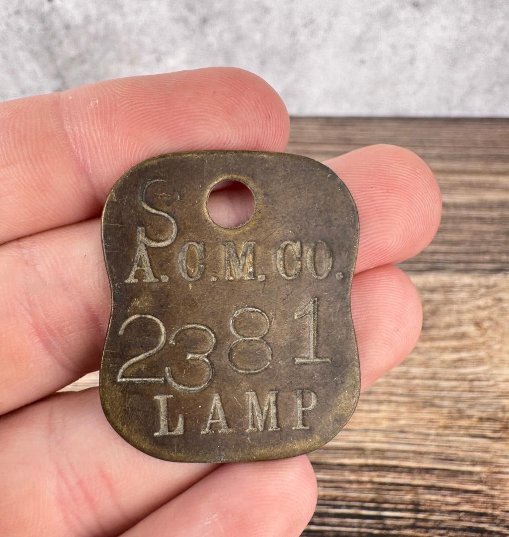 Anaconda Copper Mining Company Tool Check (1 of 3)