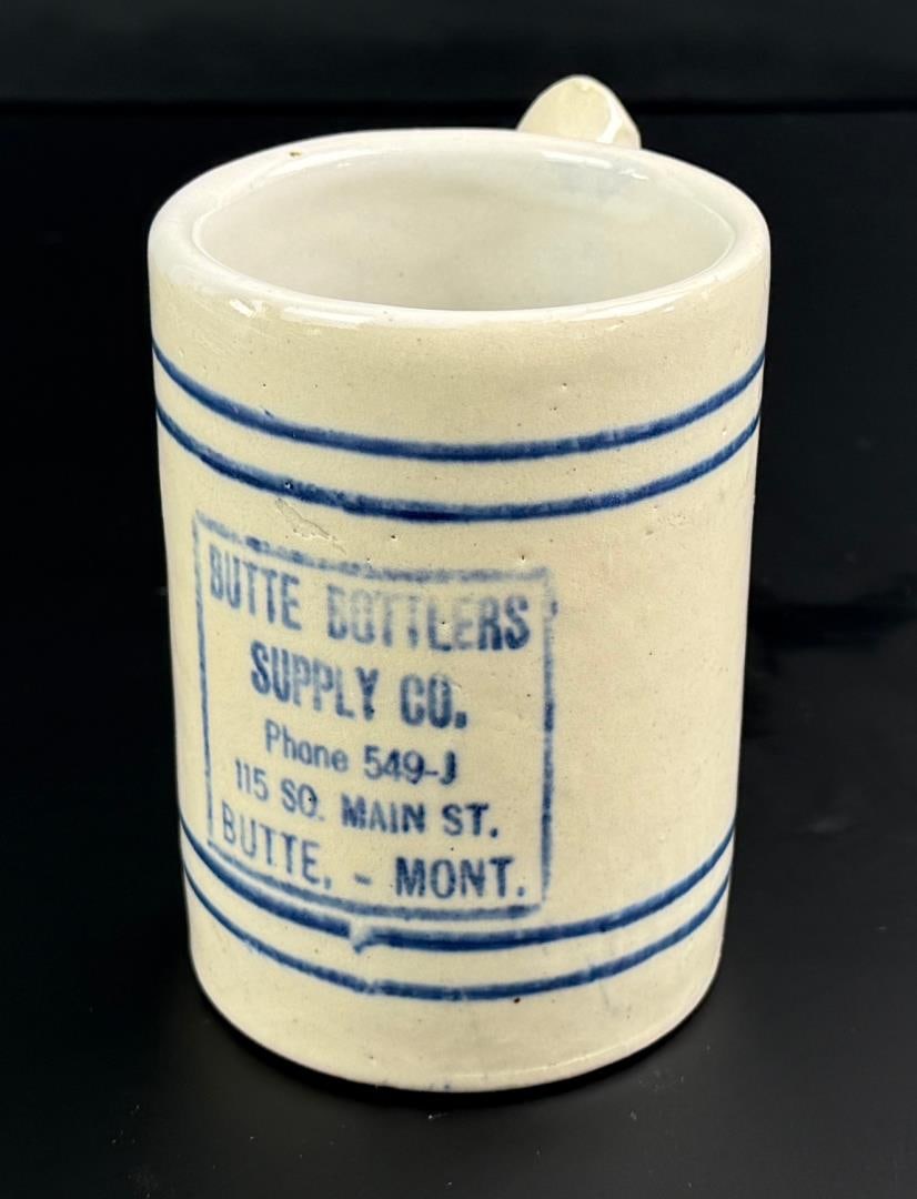 Butte Bottlers Supply Co Montana Stoneware Cup Mug (1 of 5)