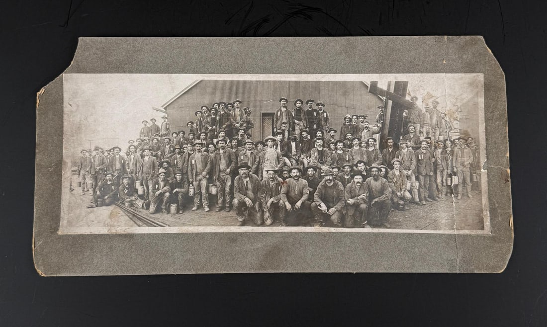 Butte Montana Miners Cabinet Photo (1 of 3)