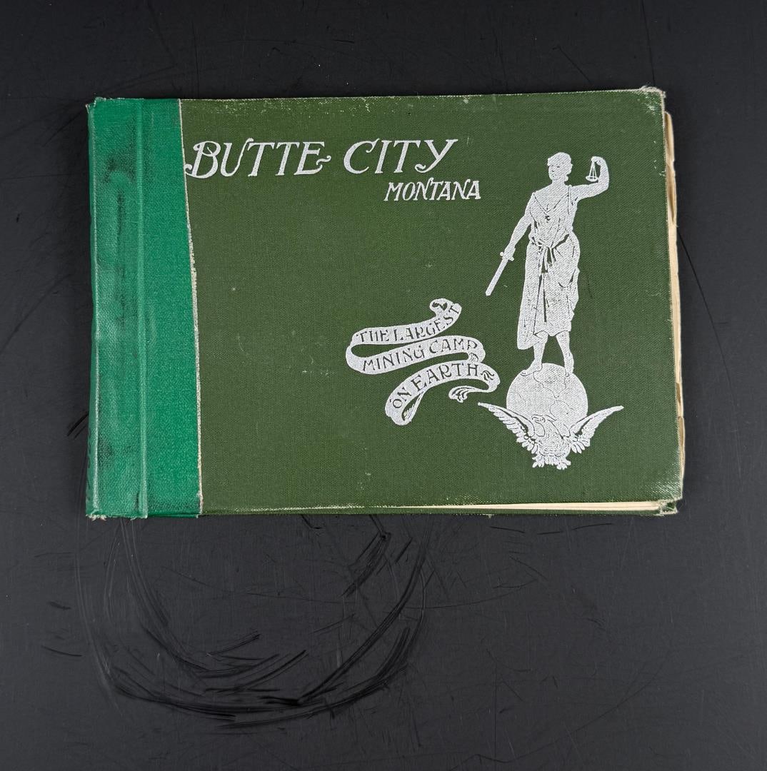 Butte City The Largest Mining Camp on Earth: H.K. Bushnell of Helena, Montana, 1893. Many early images in this rare book from Montana Territory days.