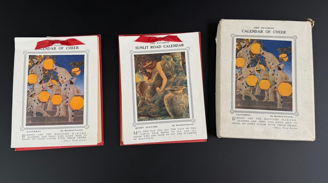Collection of Maxfield Parrish Calendars (1 of 6)