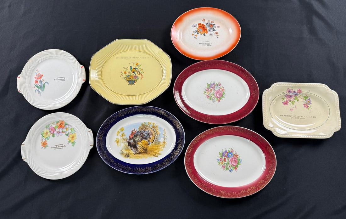 Meaderville Montana Mercantile Plates (1 of 13)