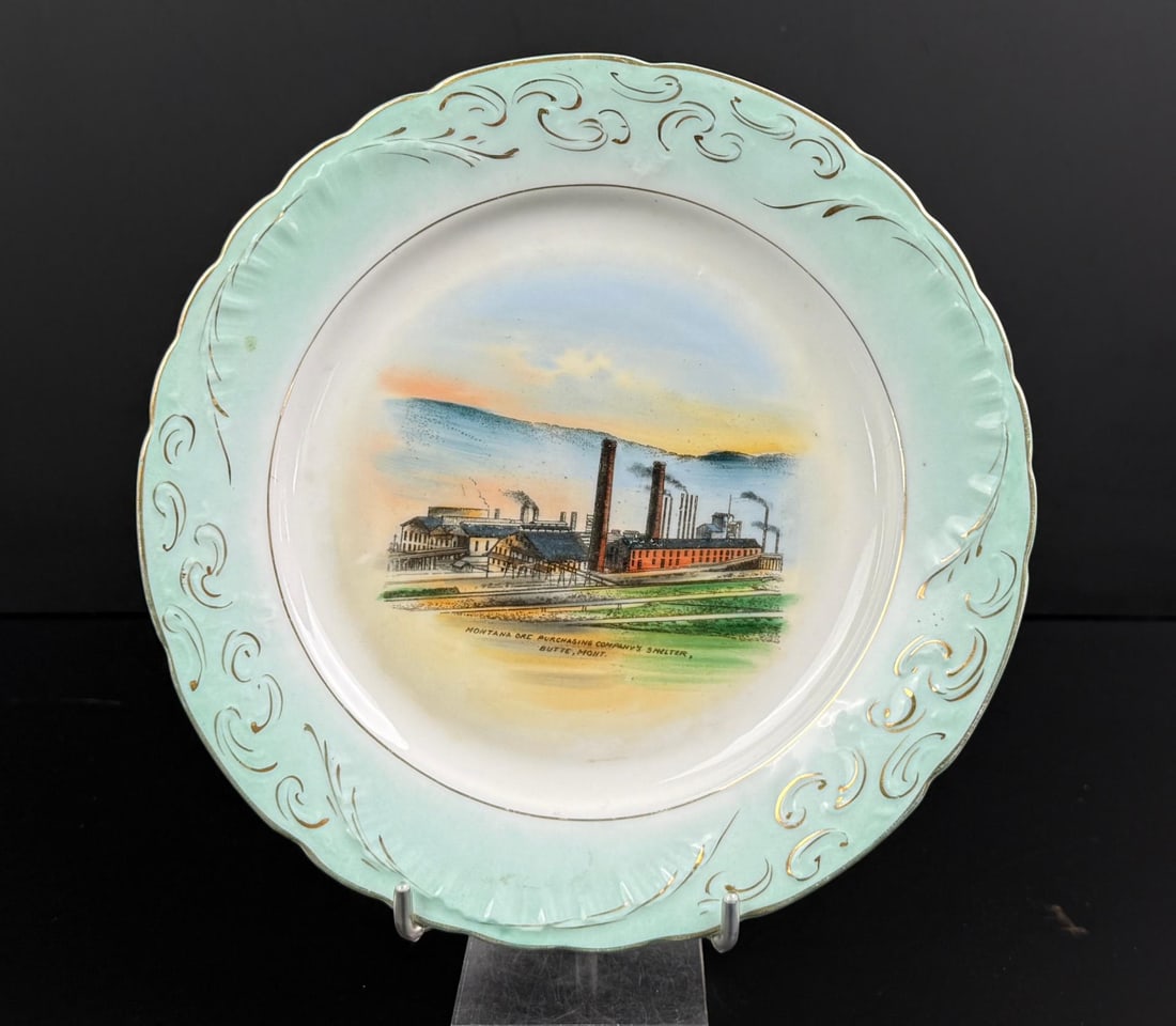 Butte Montana Ore Purchasing Company Shelter Plate (1 of 5)