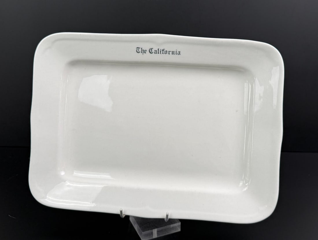 The California Montana Hotel Serving Platter: 10 1/2" by 14 1/2"