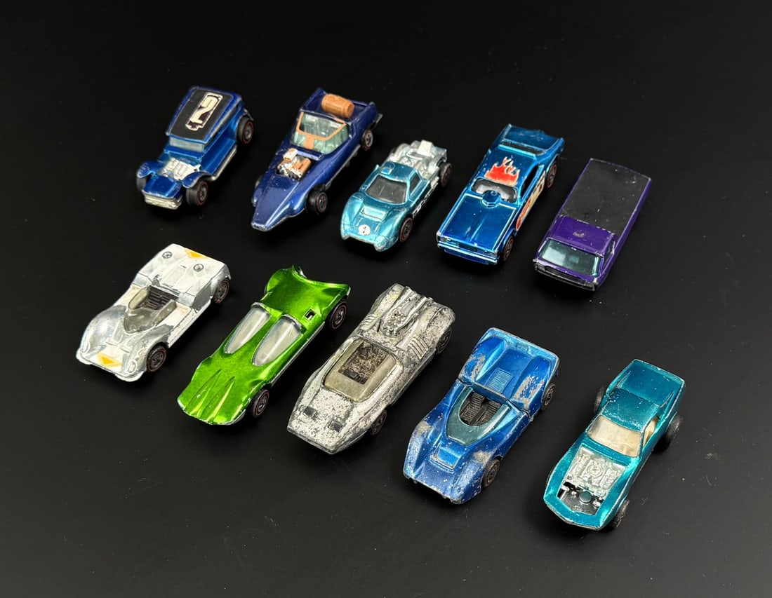 Collection of Hot Wheels Redline Cars: Nice grouping.
