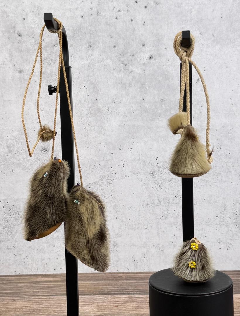 Alaskan Eskimo Inuit Yo Yo Hunting Bolas: Largest is 20 1/2" long. Manufactured/Collected by Native Peoples prior the MMPA of 1972, legal to sell and own.