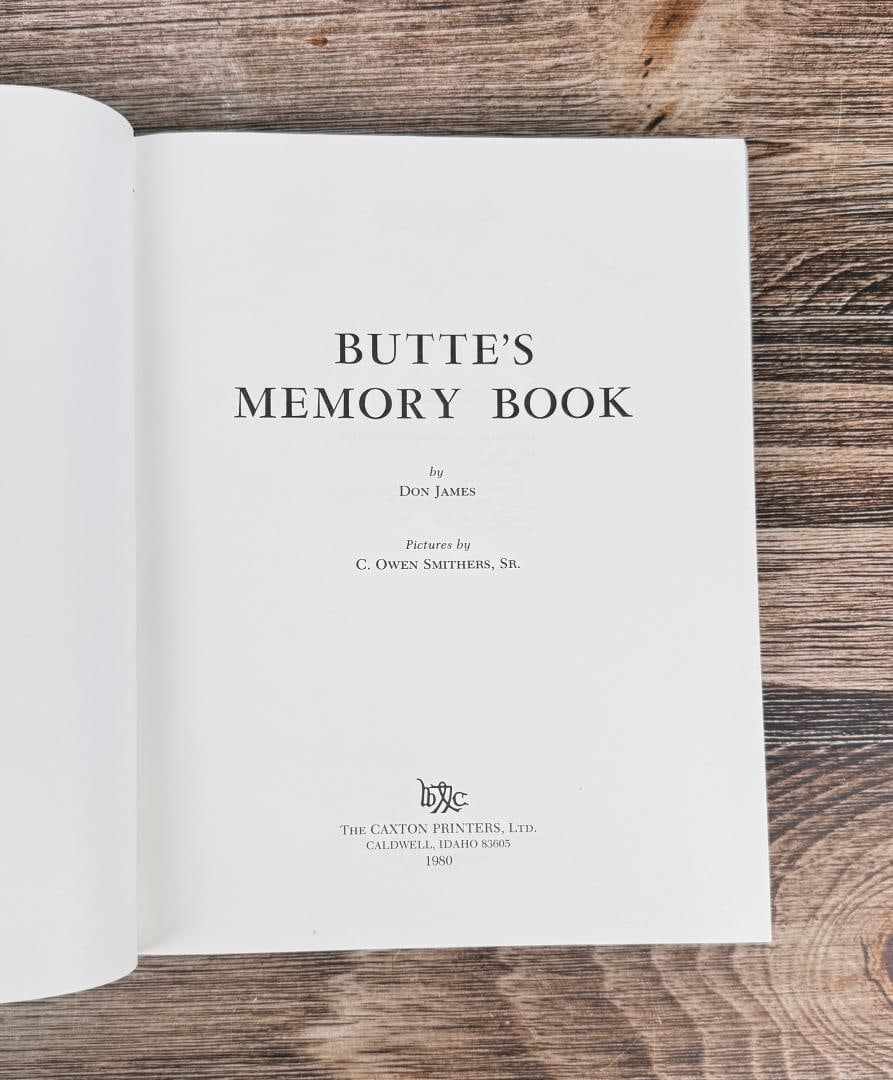 Butte's Memory Book - 4