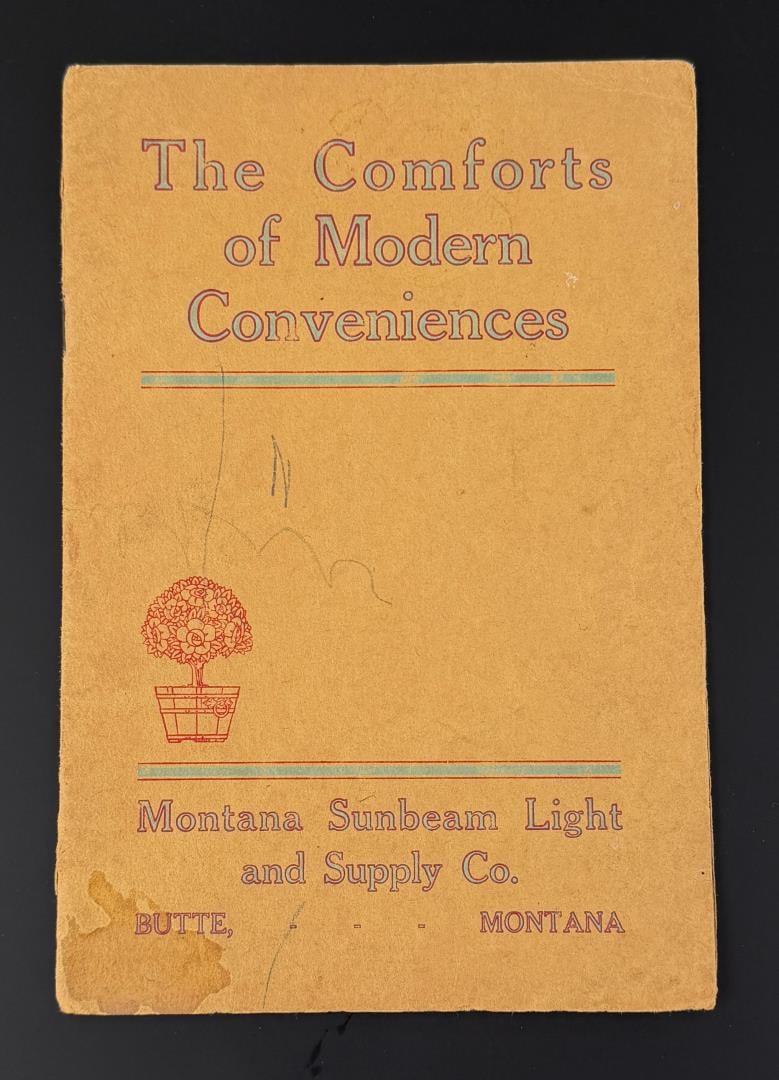 Comforts of Modern Conveniences Montana Catalog (1 of 4)