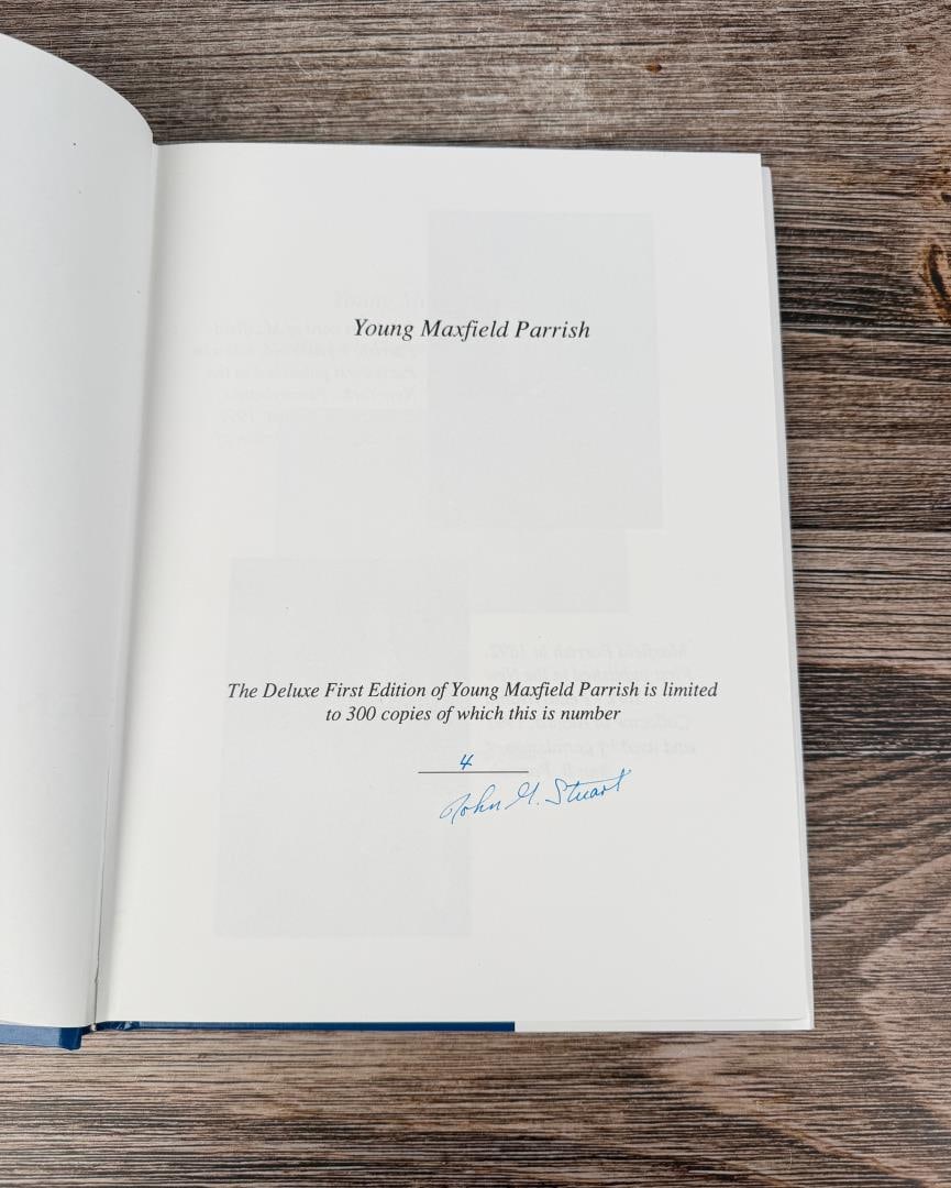 Young Maxfield Parrish Author Signed - 5