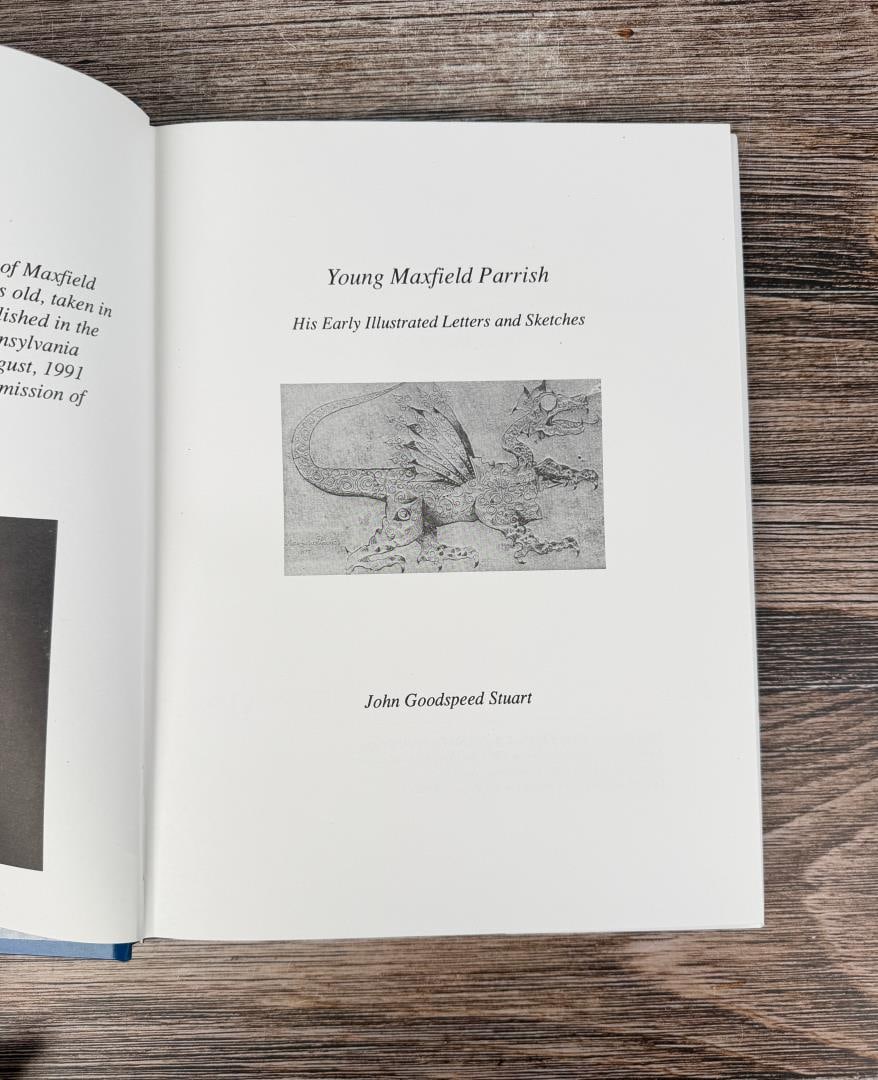 Young Maxfield Parrish Author Signed - 6
