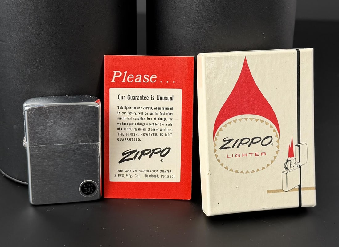1974 Vietnam War Era Zippo Lighter: New in box. Still retains the original sticker.