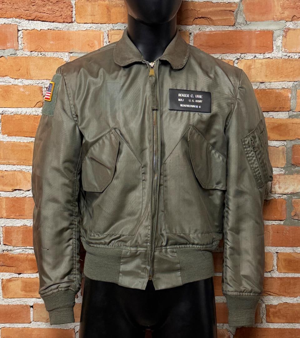 Desert Storm Roger Uhe Named Army Bomber Jacket: Born on February 12th, 1958 in Honolulu, Hawaii, Roger left us for Valhalla on August 25th, 2015 after a hard fought battle with leukemia. He was preceded in death by his father, James Uhe, and loyal 