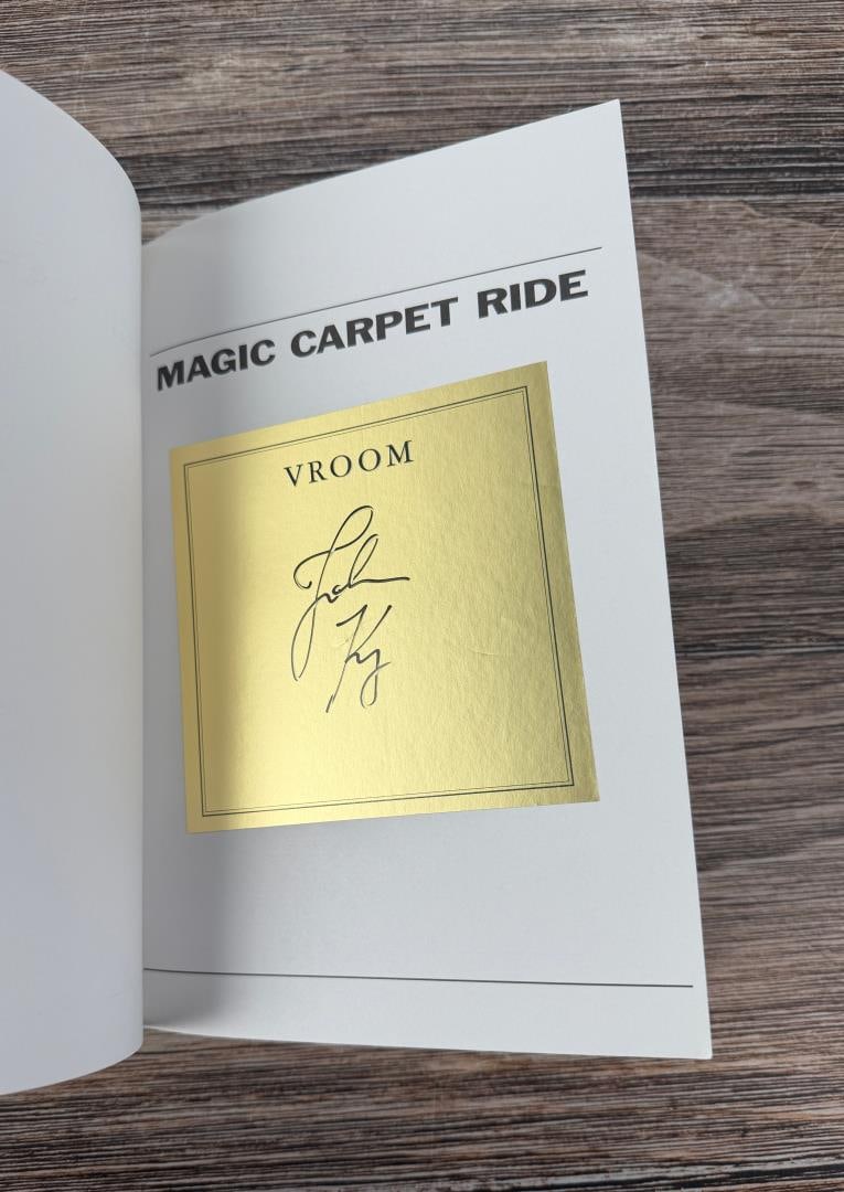 Magic Carpet Ride Author Signed - 4