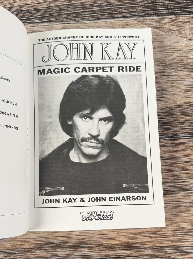 Magic Carpet Ride Author Signed - 5