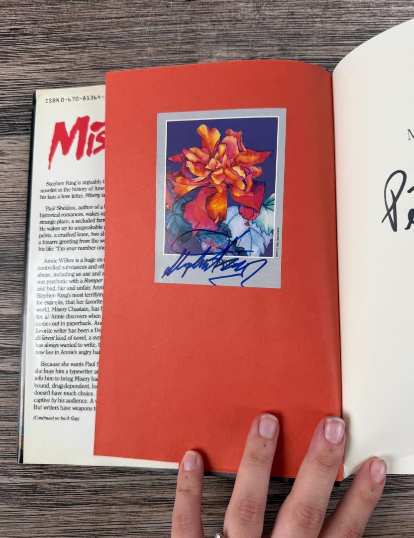 Misery Author Signed - 5