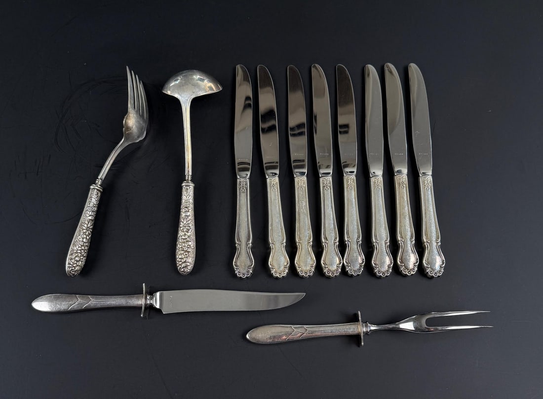 Sterling Silver Handled Flatware - 2