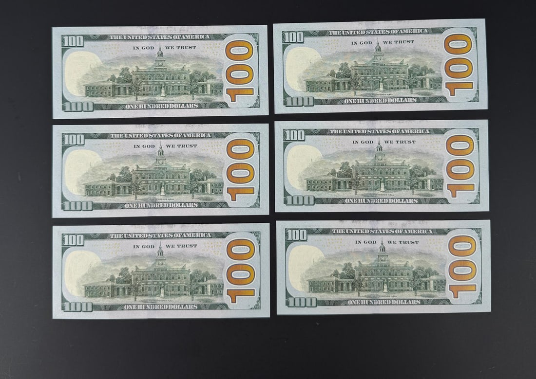 $600 Face Value $100 US Sequential Notes - 2