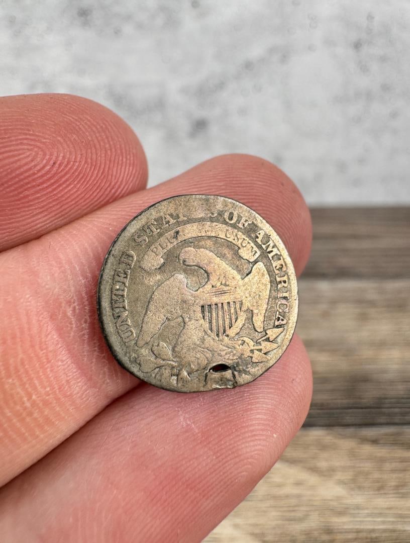 1832 Capped Bust Silver Dime - 2