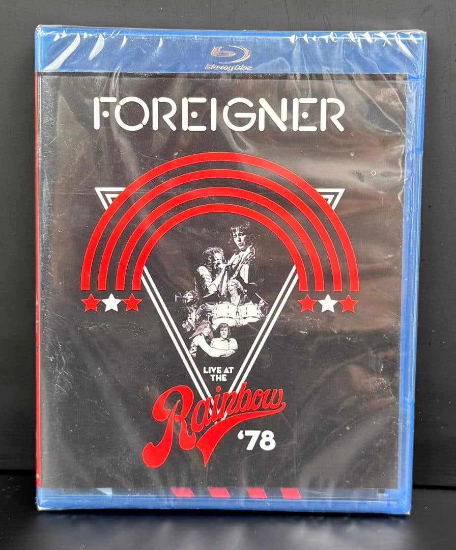 Foreigner Live at the Rainbow Blu-Ray Movie: Factory New/Sealed.