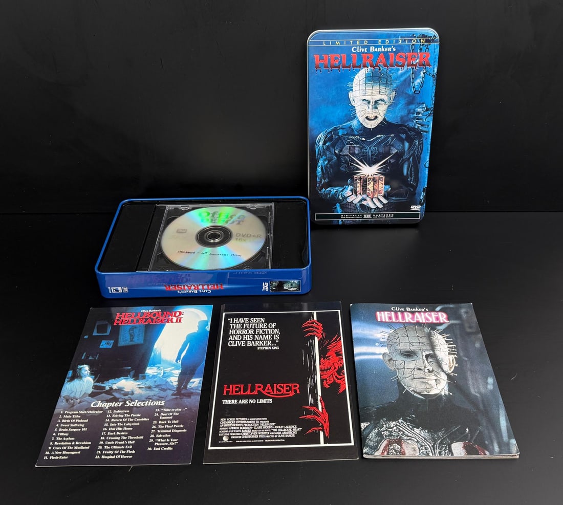 Hellraiser Limited Edition DVD Box Set: Nice set in box.