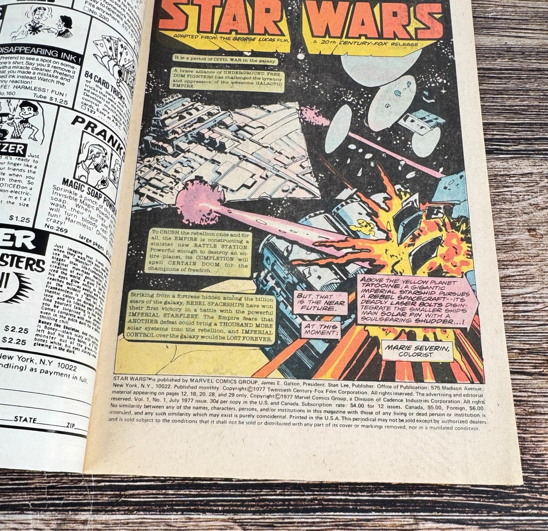 Marvel Star Wars #1 Comic Book First Issue - 5