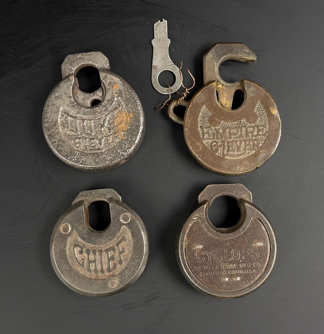 Collection of Pancake Padlocks (1 of 5)
