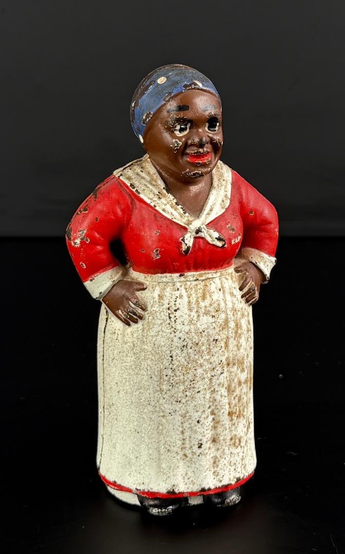 Black Americana Mammy Cast Iron Still Bank (1 of 4)