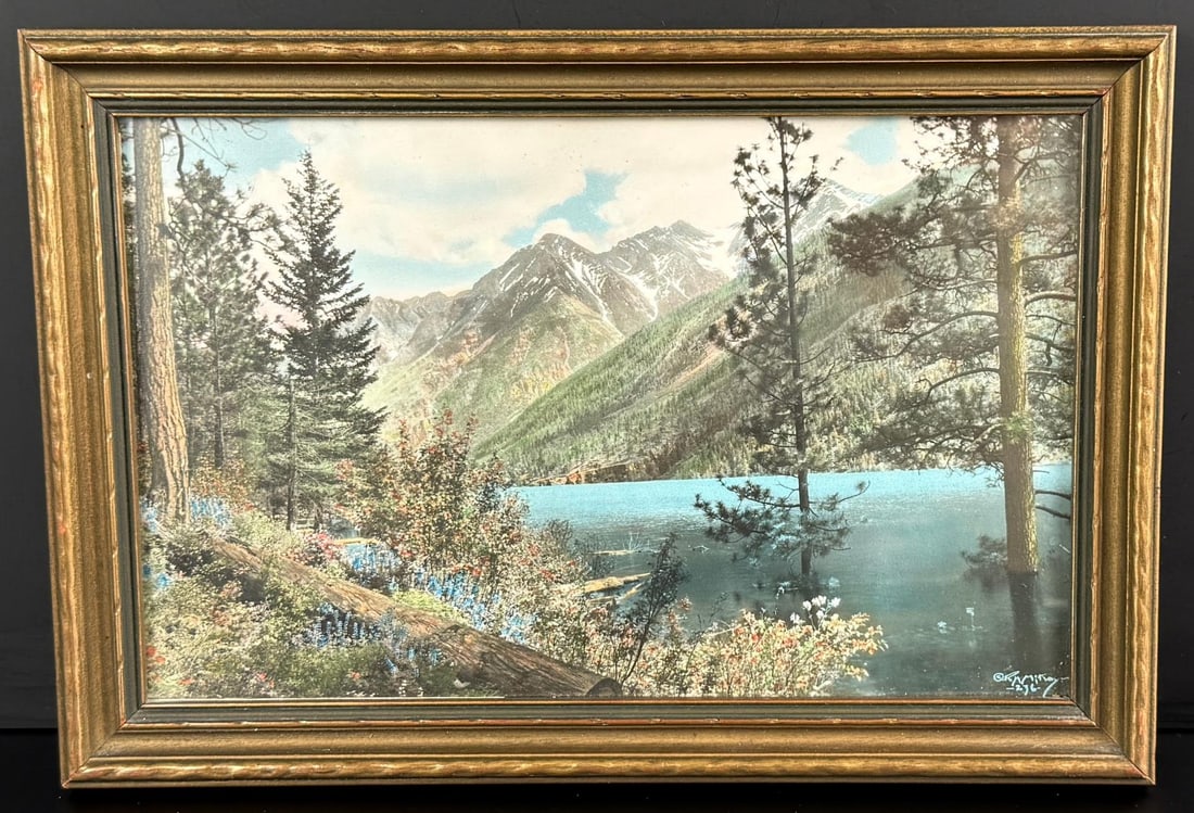 RH McKay Lake Angus McDonald Montana Photo: 7" by 11" unframed, 8 1/2" by 12 1/4" framed.
