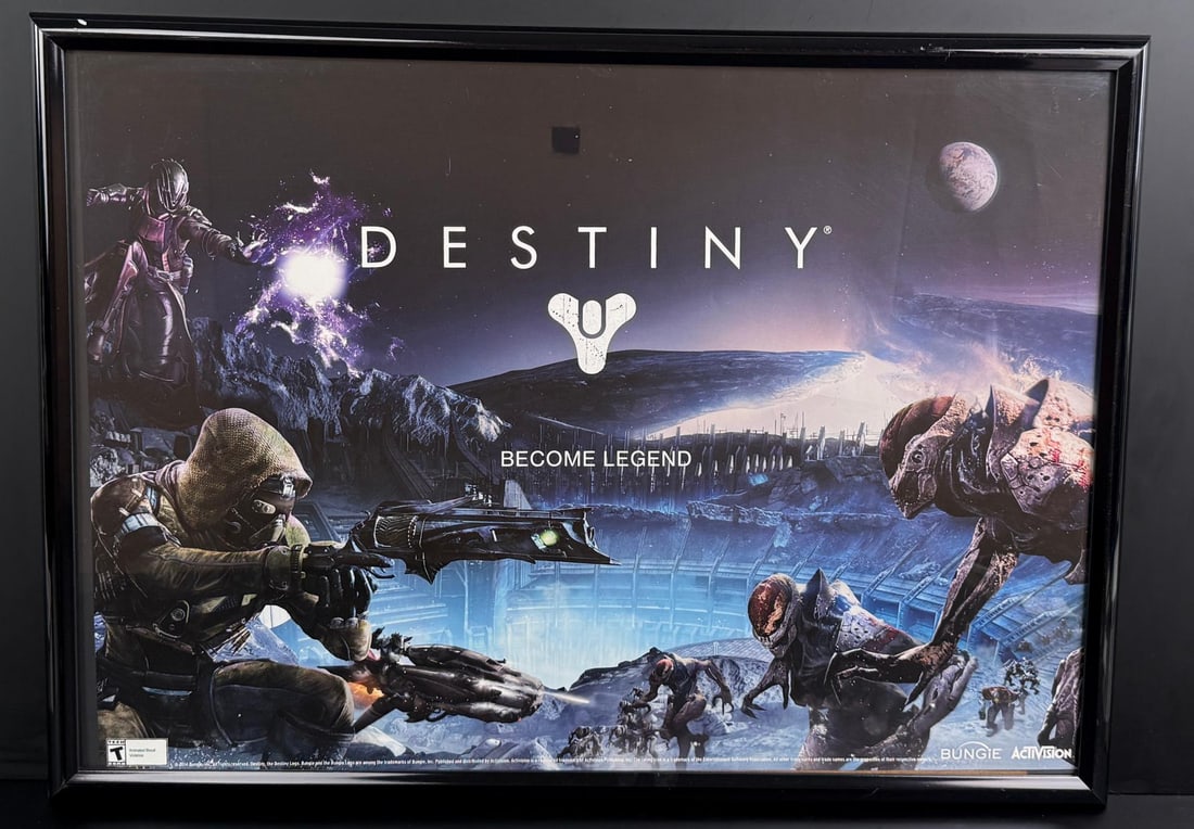 Destiny Become Legend Bungie Activision Poster: 21" by 29". 2014.