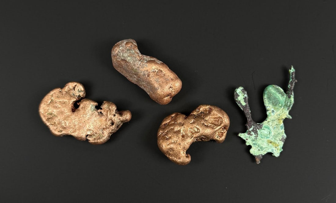 Michigan Native Float Copper Specimens - 2