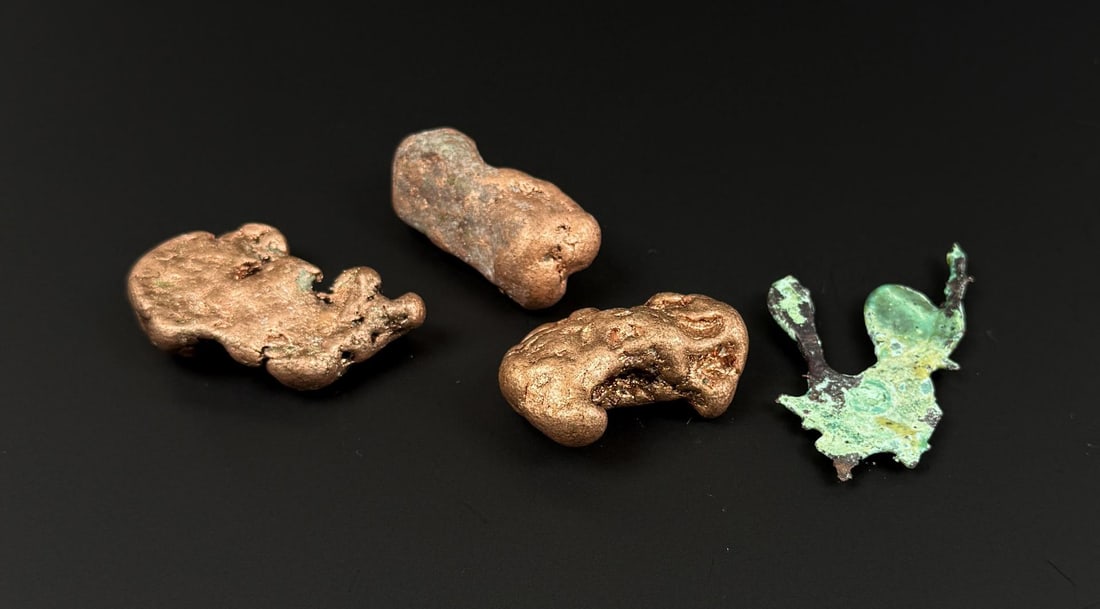 Michigan Native Float Copper Specimens - 3