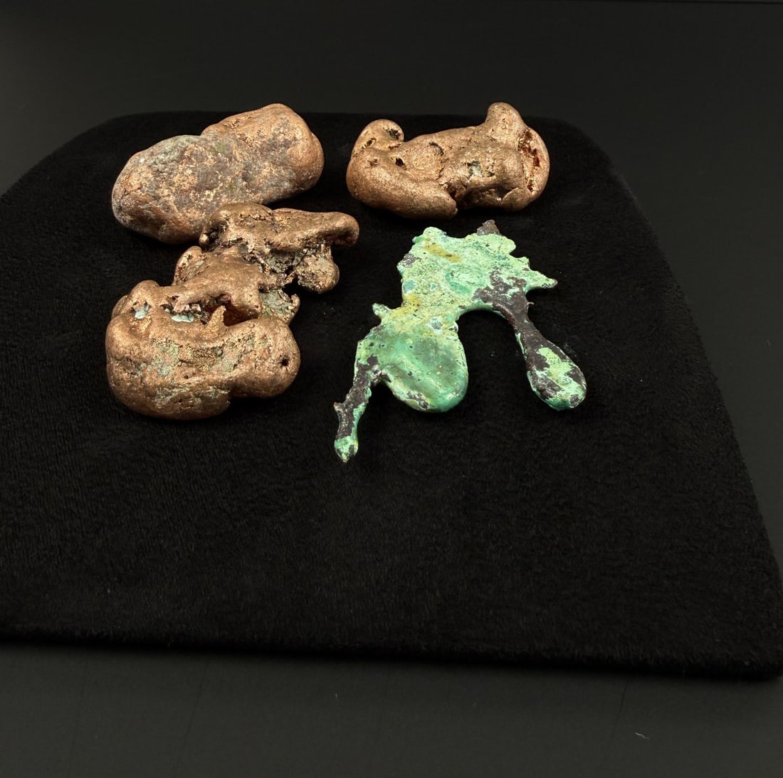 Michigan Native Float Copper Specimens - 4