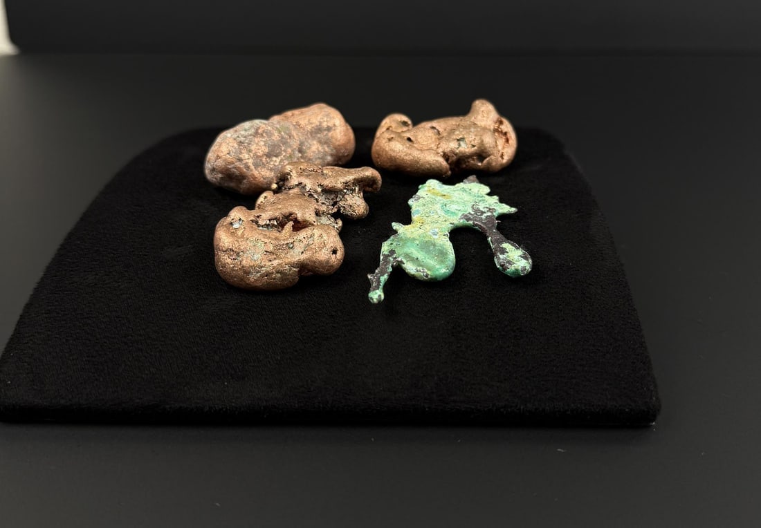 Michigan Native Float Copper Specimens - 5