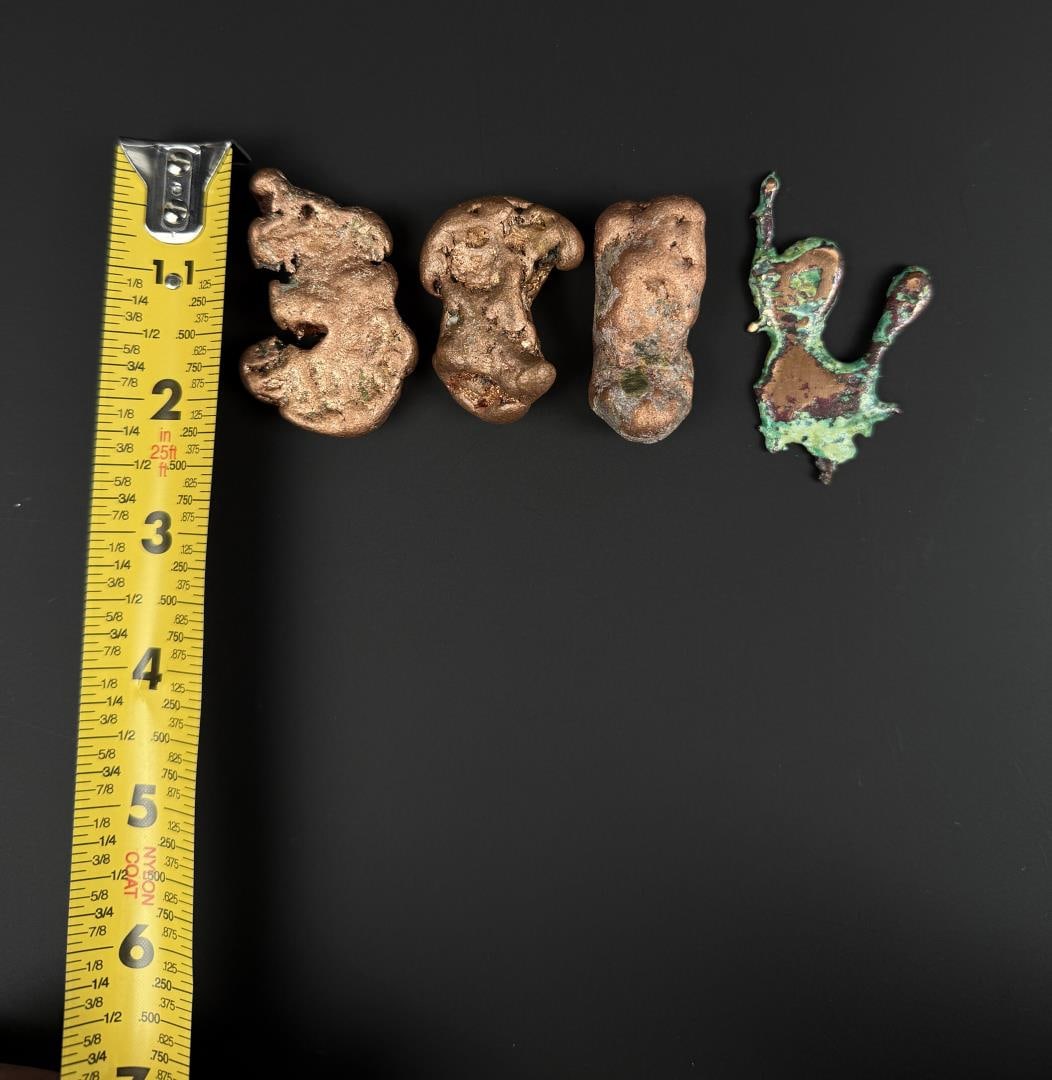 Michigan Native Float Copper Specimens - 7
