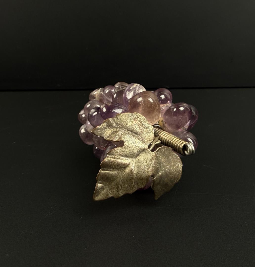 Amethyst Grape Pendant - 4