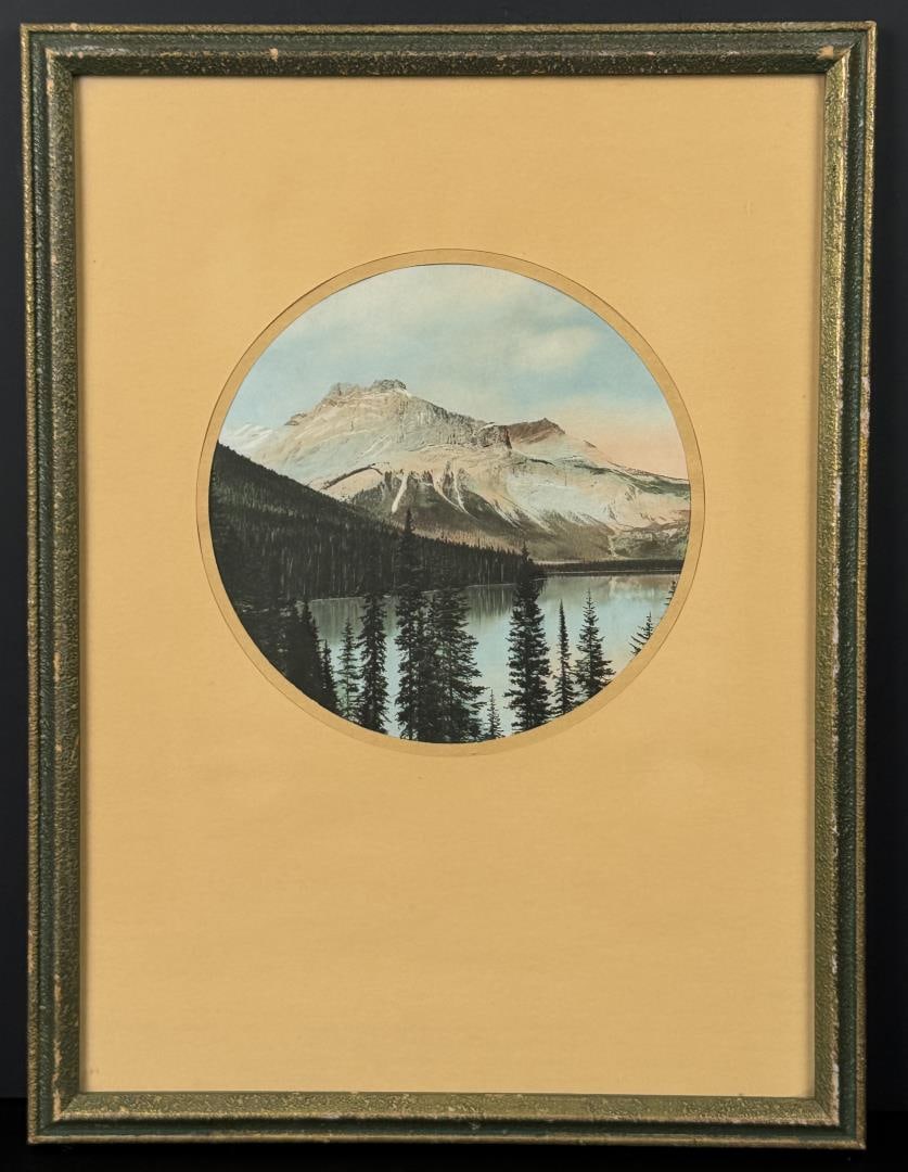 Gowen Sutton Emerald Lake Canada Photo: 12" by 16" framed.