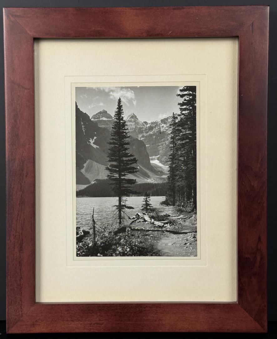 Banff National Park Canada Photo: 10 5/8" by 13" framed.