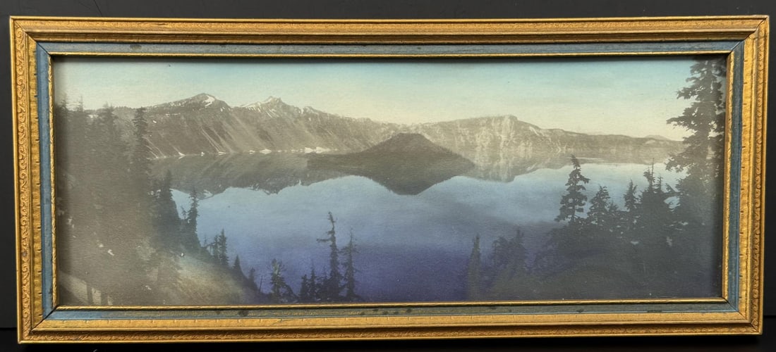 Crater Lake National Park Photo: 6 5/8" by 15" framed.