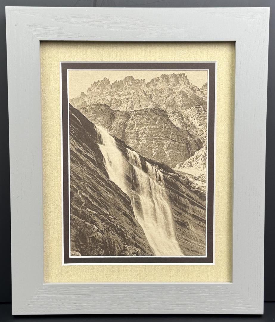 Morning Eagle Glacier National Park Photo: 7 1/2" by 9 1/2" framed.