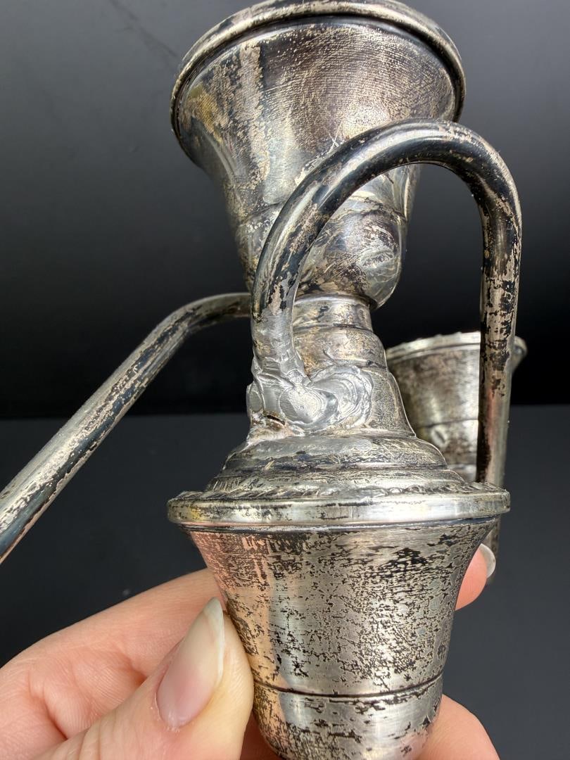 Rogers Weighted Sterling Silver Candlesticks - 4