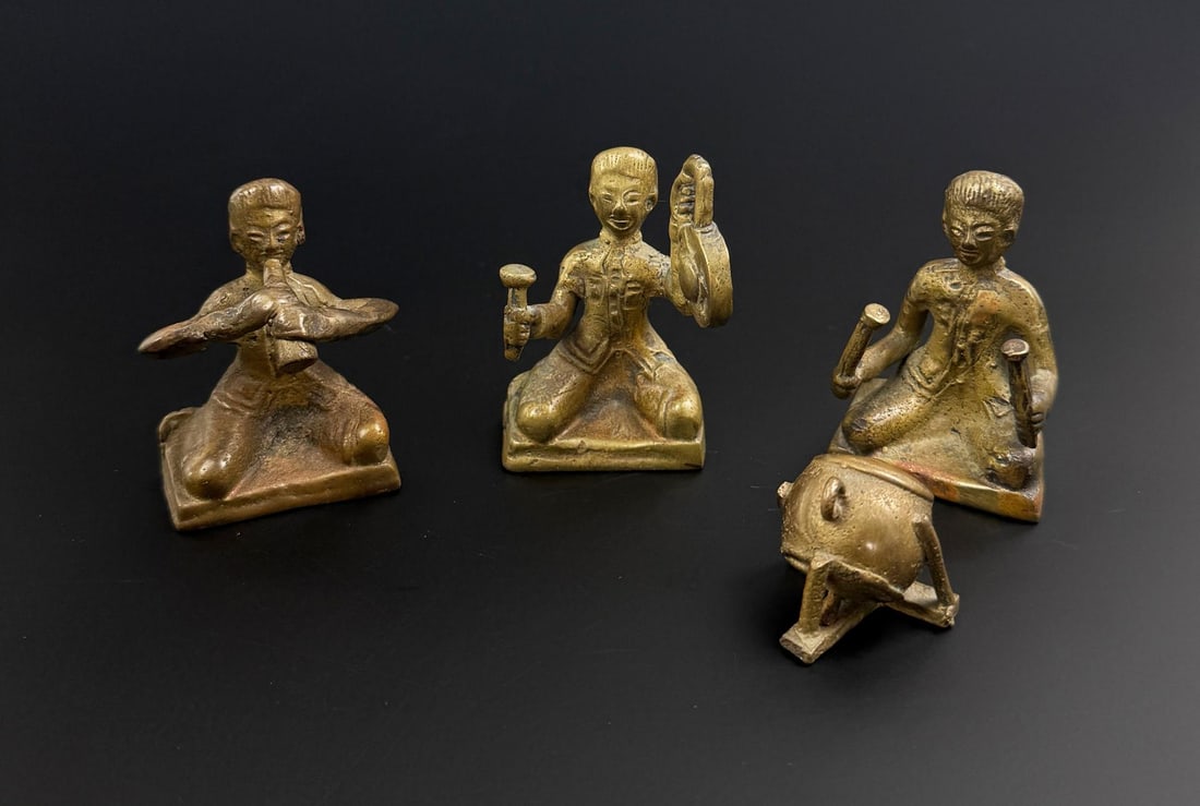 Thailand Bronze Opium Scale Weights: Nice grouping