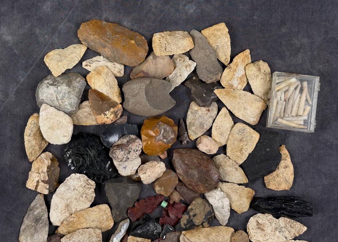 Ancient Native American Indian Stone Artifacts - 2